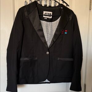 Star Wars Black Blazer with Satin Accents
